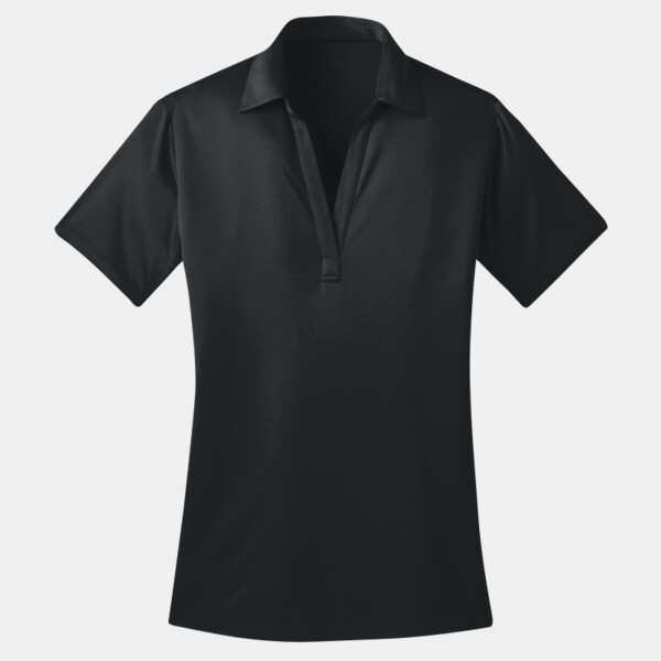 Custom No Minimum Port Authority Ladies Silk Touch Performance Polo L540 Front View