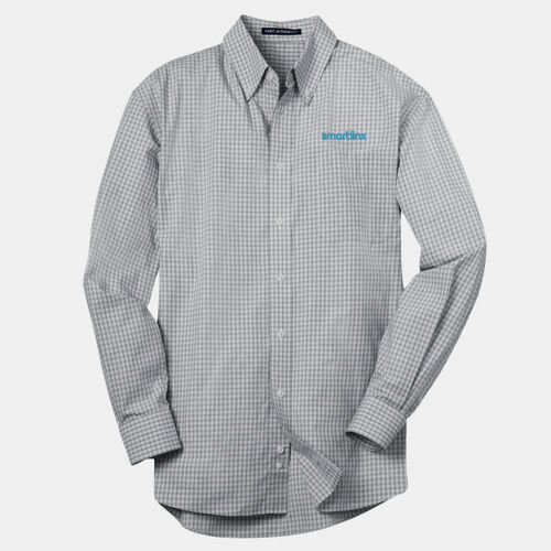 EMB  - Plaid Pattern Easy Care Shirt EMB  - Plaid Pattern Easy Care Shirt Thumbnail