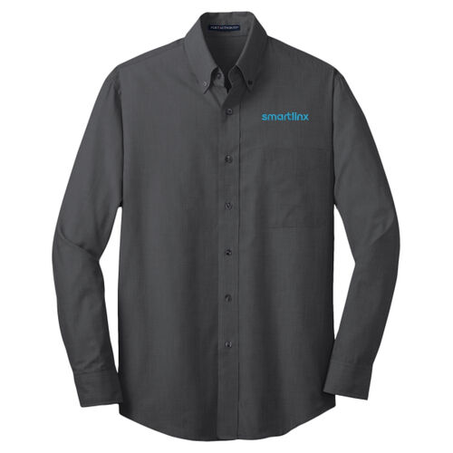 EMB  - Crosshatch Easy Care Shirt Thumbnail