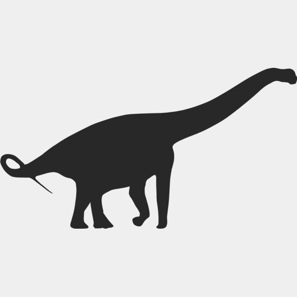 Brachiosaurus Dinosaur Silhouette 4 Thumbnail