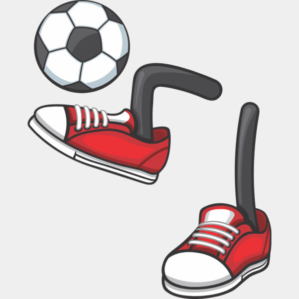 Cartoon Soccer Shoes 1 Thumbnail