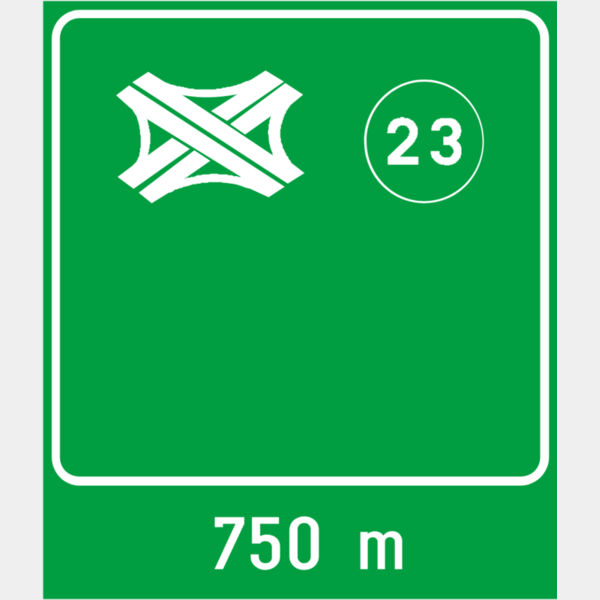 Interstate Exit Sign 2 Thumbnail