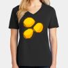 Ladies Core Cotton V-Neck Tee Thumbnail