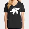 Ladies Core Cotton V-Neck Tee Thumbnail