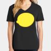Ladies Core Cotton V-Neck Tee Thumbnail
